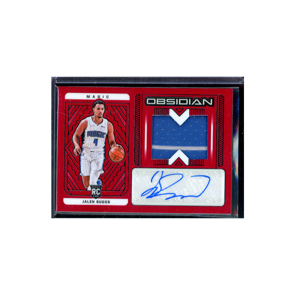 Jalen Suggs 2021-22 Panini Obsidian Basketball RPA Red