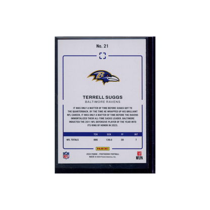 Terrell Suggs 2024 Panini Photogenic Football /175