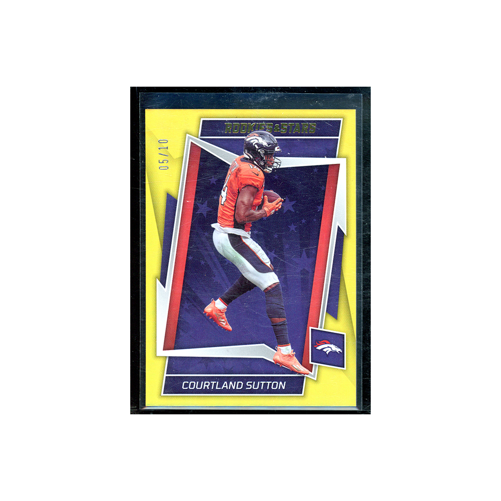 Courtland Sutton 2022 Panini Rookies & Stars Football Gold /10