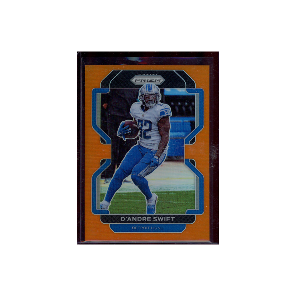 D'Andre Swift 2021 Panini Prizm Football Orange /249