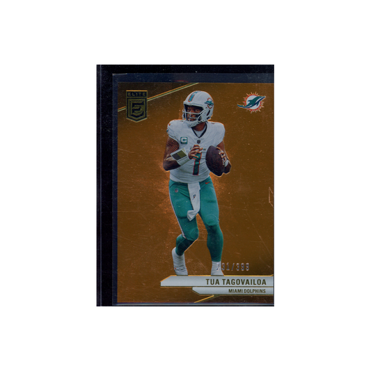 Tua Tagovailoa 2024 Panini Donruss Elite Football Orange /399
