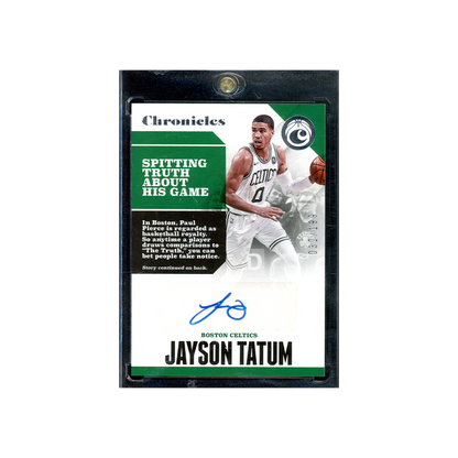 Jayson Tatum 2017-18 Panini Chronicles Basketball Rookie Auto /199