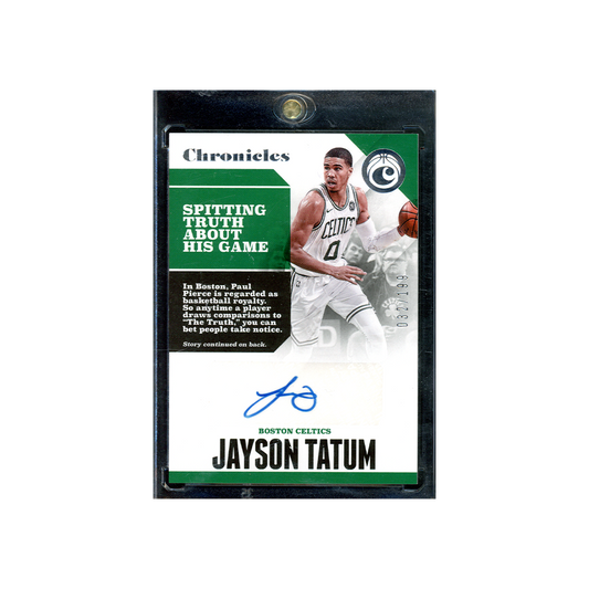 Jayson Tatum 2017-18 Panini Chronicles Basketball Rookie Auto /199