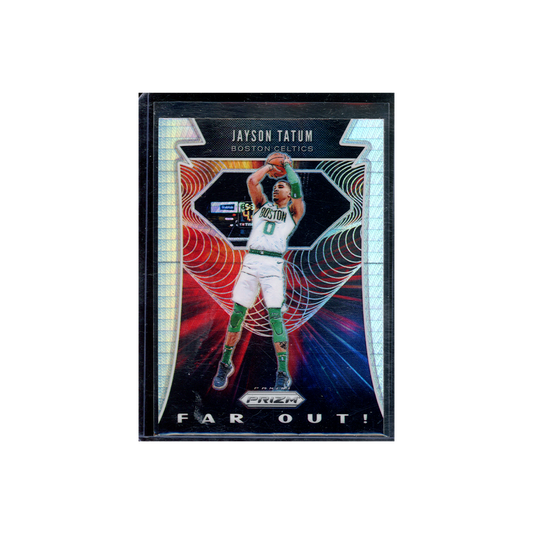 Jayson Tatum 2019-20 Panini Prizm Basketball Far Out Hyper Prizm