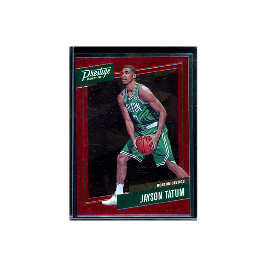 Jayson Tatum 2017-18 Panini Prestige Basketball Rookie Red