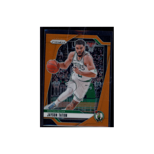 Jayson Tatum 2024-25 Panini Prizm Basketball Orange /49