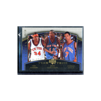 Curry & Crawford & Frye 2006-07 Upper Deck NBA Trilogy Basketball Team Trios /10