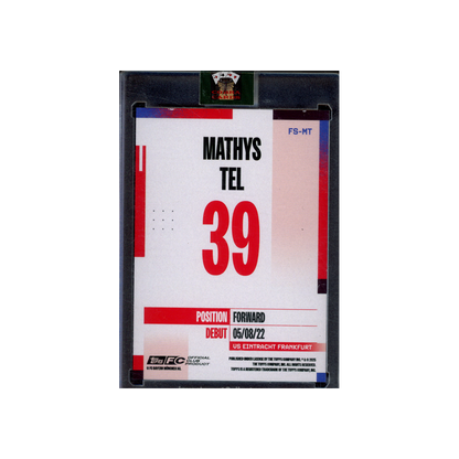 Mathys Tel 2025 Topps Bayern Team Set /25