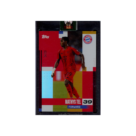 Mathys Tel 2025 Topps Bayern Team Set /25
