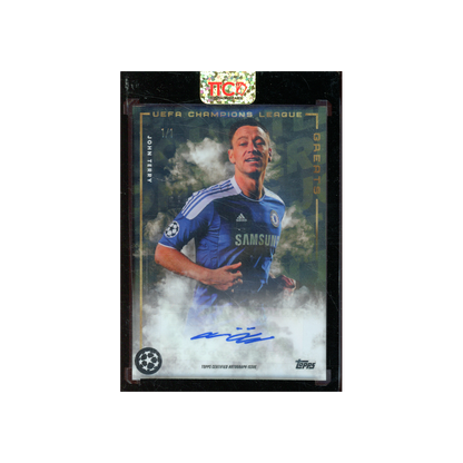 John Terry 2022 Topps Greats UCL Auto 1/1