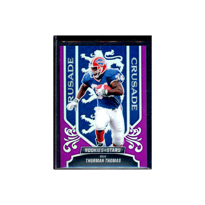 Thurman Thomas 2023 Panini Rookies & Stars Football Crusade Purple /35