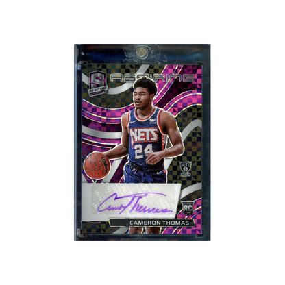 Cameron Thomas 2021-22 Panini Spectra Basketball Aspiring RPA Purple /35