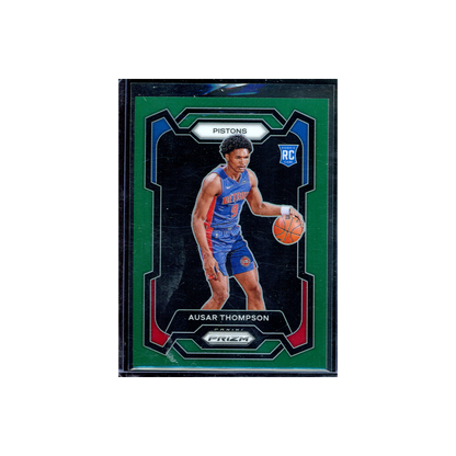 Ausar Thompson 2023-24 Panini Prizm Basketball Green Prizm Rookie