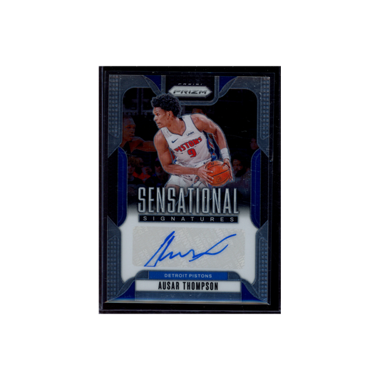 Ausar Thompson 2024-25 Panini Prizm Basketball Sensational Signatures