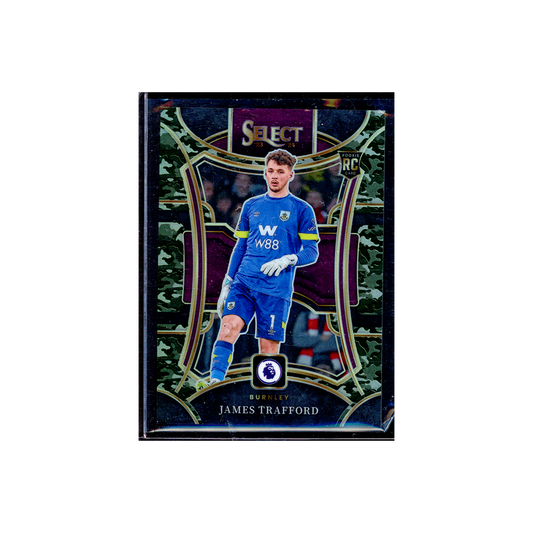 James Trafford 2023-24 Panini Select Premier League Soccer Rookie Camo /175