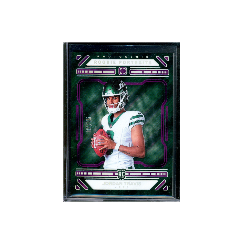 Jordan Travis 2024 Panini Photogenic Football Rookie Portraits /75