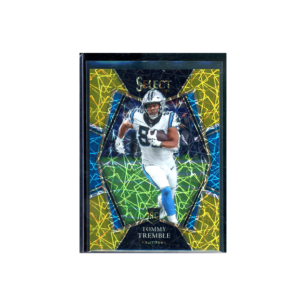 Tommy Tremble 2021 Panini Select Football Gold Lazer Rookie /10