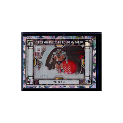 Triple H 2024 Panini Photogenic WWE Down The Ramp Diamond /75