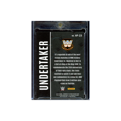 Undertaker 2023 Panini Chronicles Action Packed WWE 24k Gold #AP-23