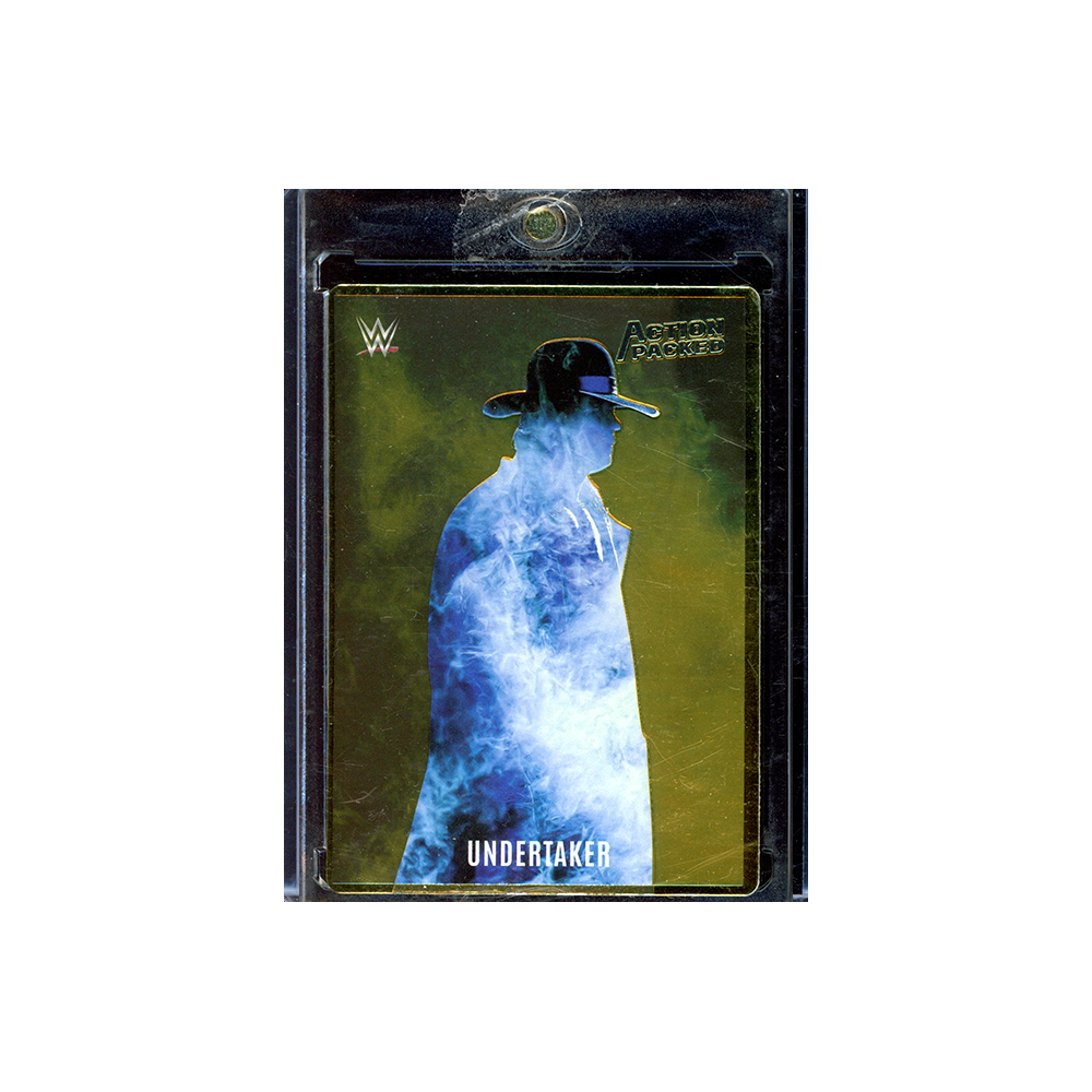 Undertaker 2023 Panini Chronicles Action Packed WWE 24k Gold #AP-23