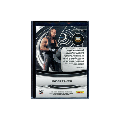 Undertaker 2023 Panini Chronicles Spectra WWE Wave #390