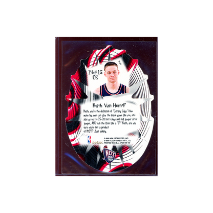 Keith Van Horn 1999 Skybox Apex Cutting Edge PLUS Die-Cut