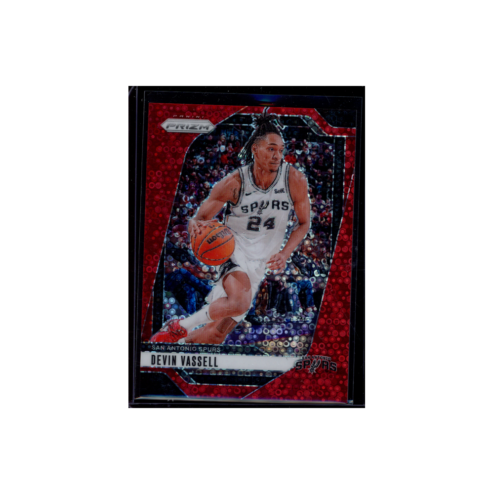 Devin Vassell 2024-25 Panini Prizm Basketball Fast Break Red /100