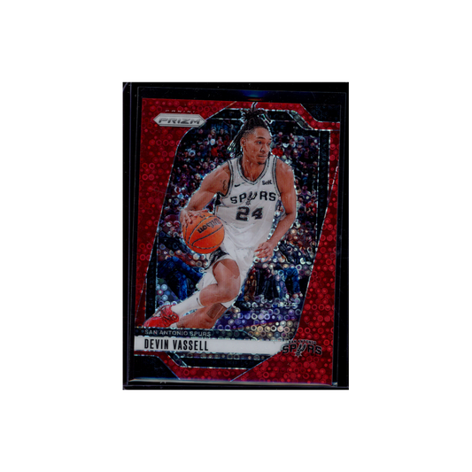 Devin Vassell 2024-25 Panini Prizm Basketball Fast Break Red /100