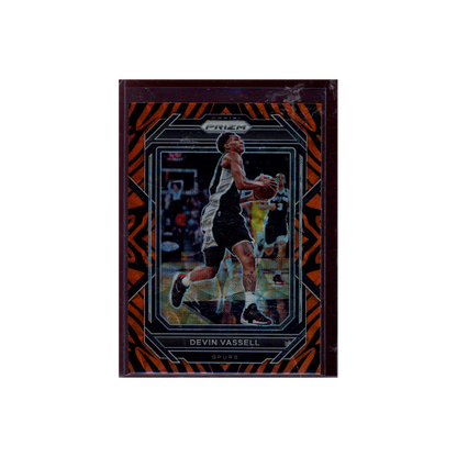 Devin Vassell 2022-23 Panini Prizm Basketball Tiger Stripe Prizm