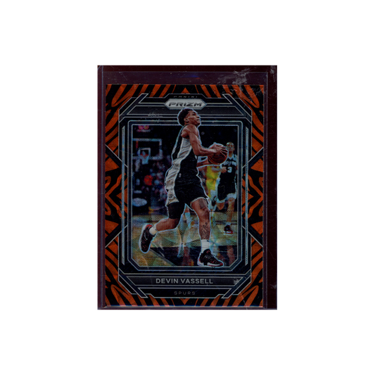 Devin Vassell 2022-23 Panini Prizm Basketball Tiger Stripe Prizm