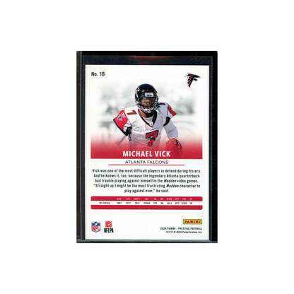 Michael Vick 2024 Panini Prestige Football Red /399