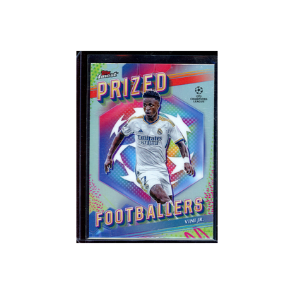 Vini Jr. 2023-24 Topps Finest UCC Soccer Prized Footballers