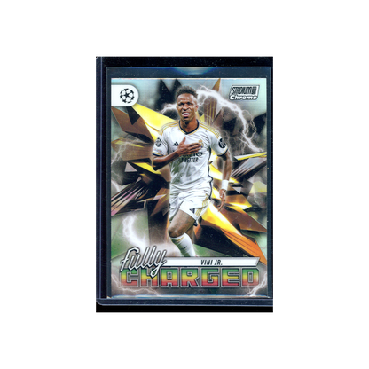 Vini Jr. 2024 Topps Stadium Club Chrome Fully Charged
