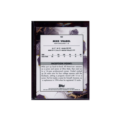 Mike Vrabel 2024 Topps Inception Football /125