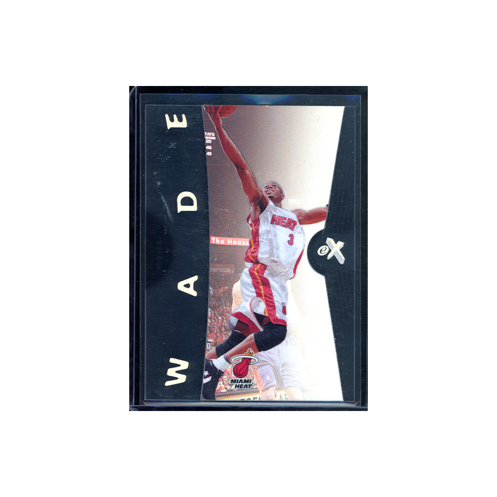 Dwyane Wade 2006-07 Fleer EX Basketball eX Acetate