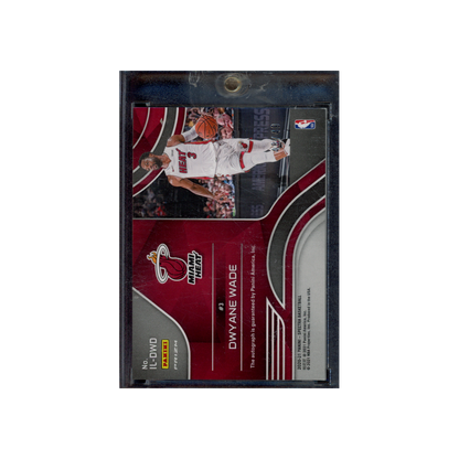 Dwyane Wade 2020-21 Panini Spectra Basketball Illustrious Legends Auto /49