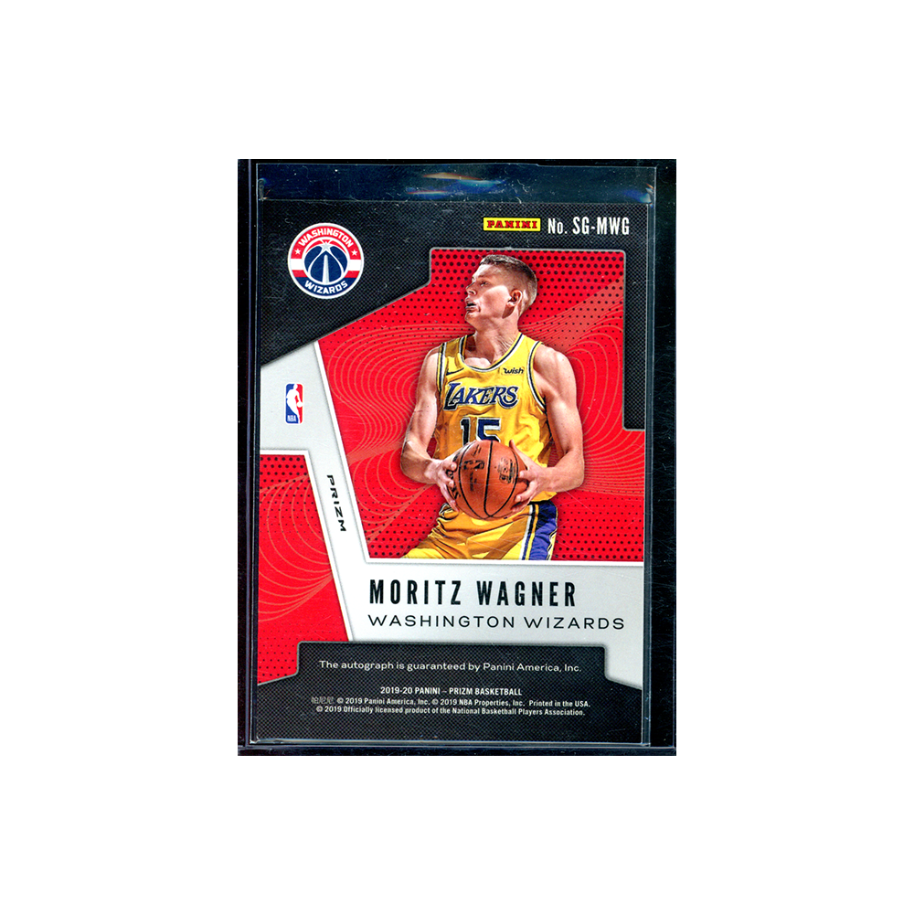 Moritz Wagner 2019-20 Panini Prizm Basketball Silver Prizm Auto