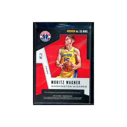 Moritz Wagner 2019-20 Panini Prizm Basketball Silver Prizm Auto