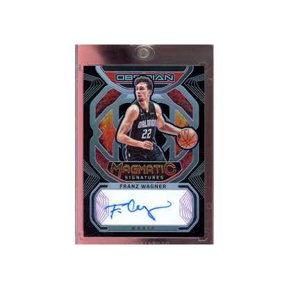 Franz Wagner 2022-23 Panini Obsidian Basketball Magmatic Signatures Auto /75