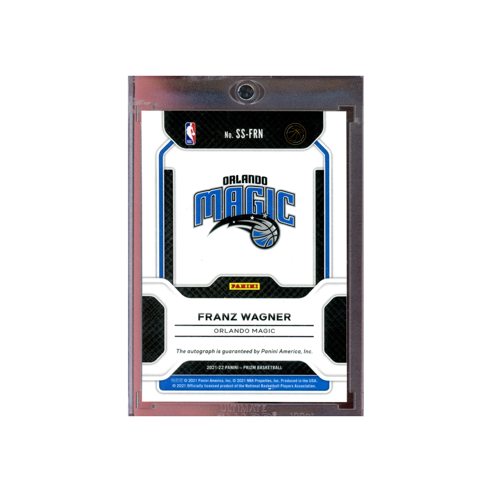 Franz Wagner 2021-22 Panini Prizm Basketball Seansational Signatures Rookie Auto