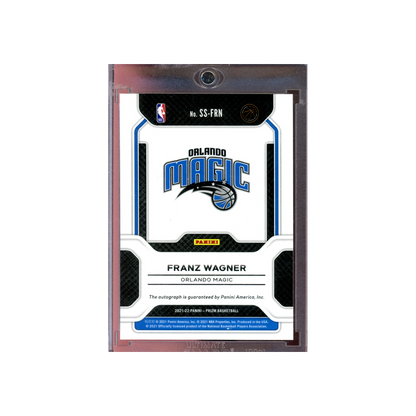 Franz Wagner 2021-22 Panini Prizm Basketball Seansational Signatures Rookie Auto