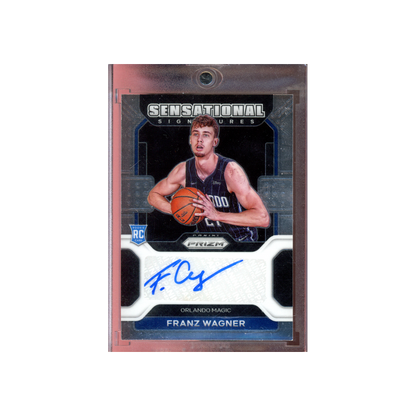 Franz Wagner 2021-22 Panini Prizm Basketball Seansational Signatures Rookie Auto