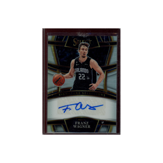 Franz Wagner 2022-23 Panini Select Basketball Signature Selections