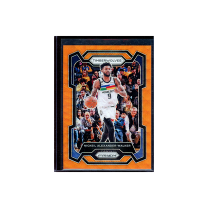 Nickeil Alexander-Walker 2023-24 Panini Prizm Basketball Orange Wave /60