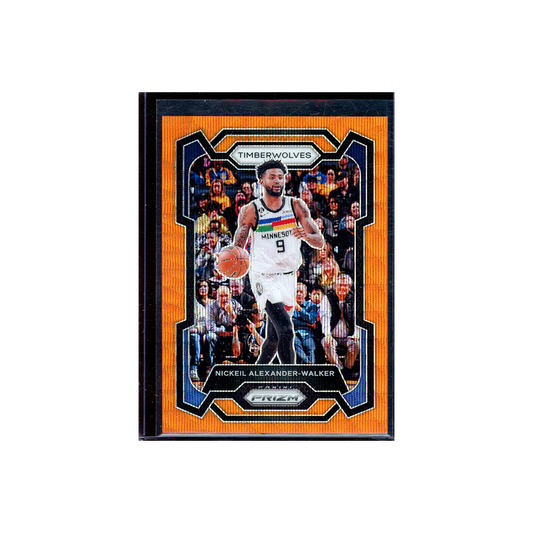 Nickeil Alexander-Walker 2023-24 Panini Prizm Basketball Orange Wave /60