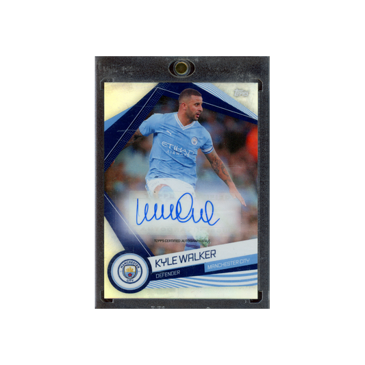 Kyle Walker 2023 Manchester City Team Set Auto