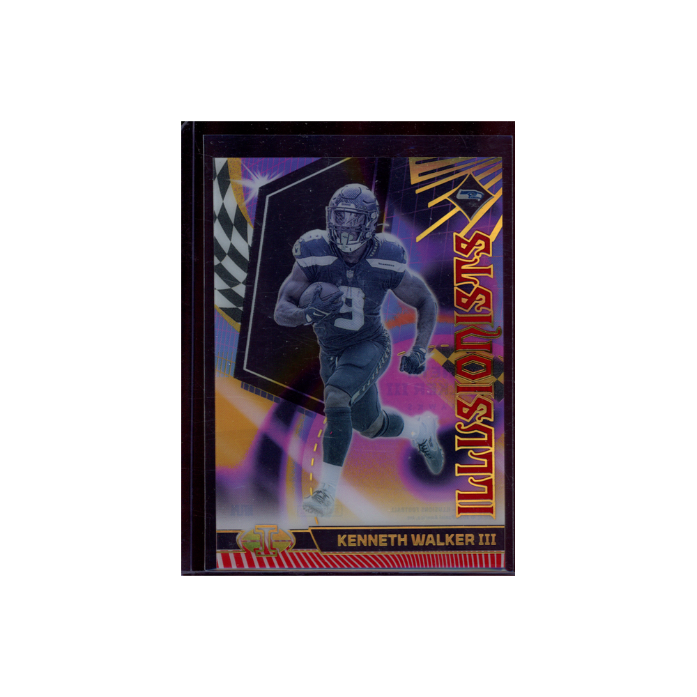Kenneth Walker III 2023 Panini Illusions Football Illusionists /199