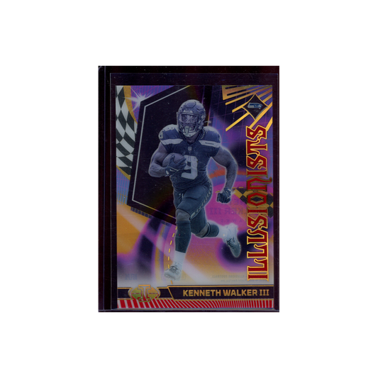 Kenneth Walker III 2023 Panini Illusions Football Illusionists /199