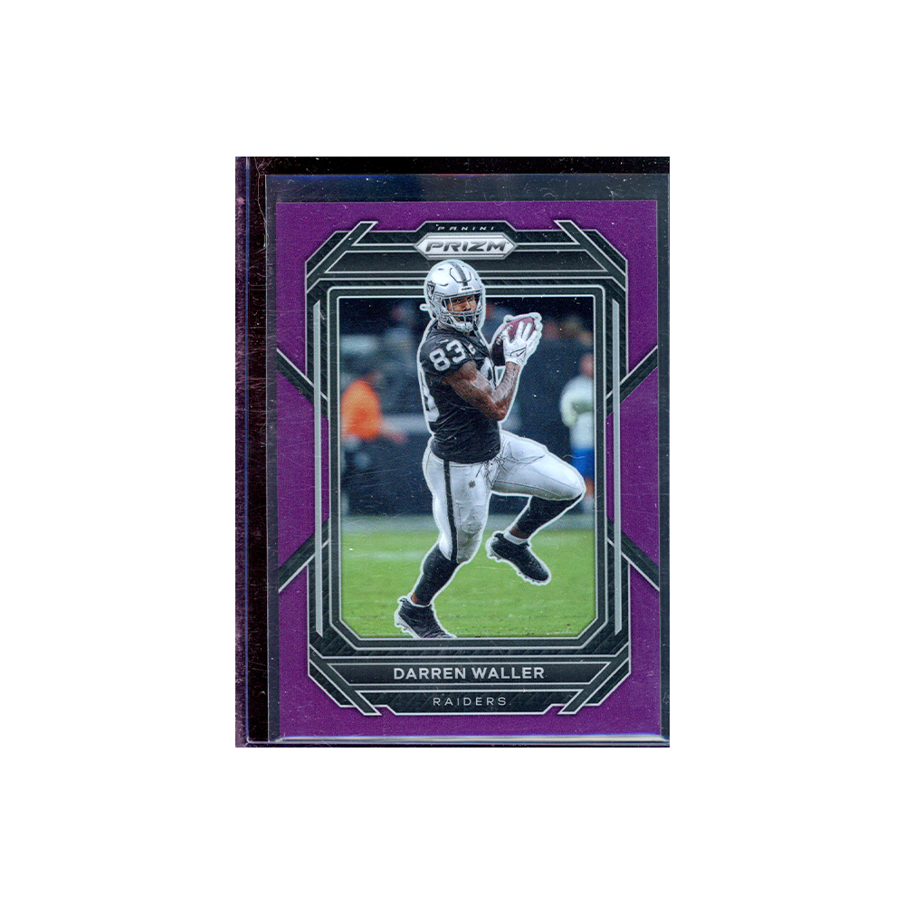 Darren Waller 2022 Panini Prizm Football Purple Prizm /125