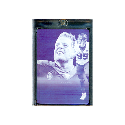 JJ Watt 2020 Panini Plates & Patches Football Megenta Plate 1/1